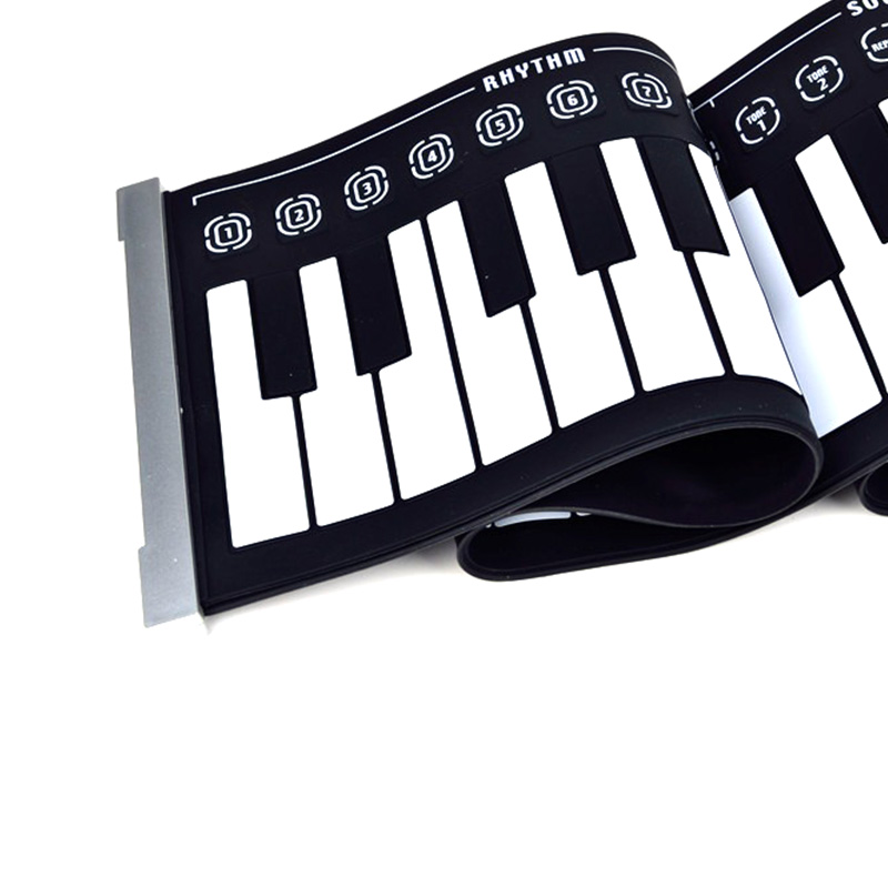 Tragbare, faltbare elektronische Tastatur mit 49 Tasten