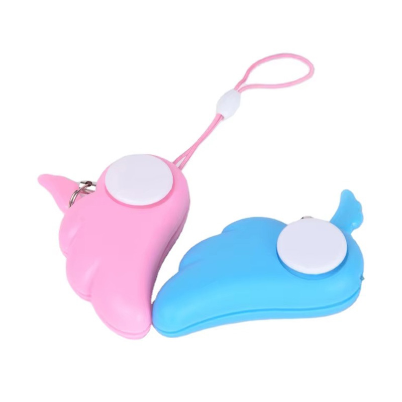 Tragbarer Mini-Schlüsselanhänger-Abwehralarm für Damen und Kinder