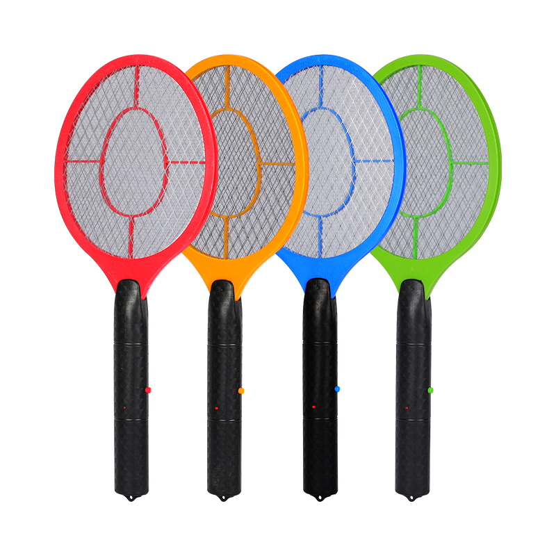 Dreischichtige elektrische Mückenklatsche mit Hochspannungsstoßkraft