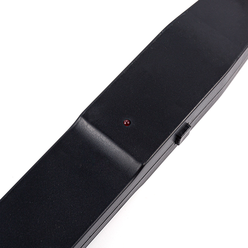 Auffällige elektrische Mückenklatsche mit orangefarbenem Rahmen und Sicherheit