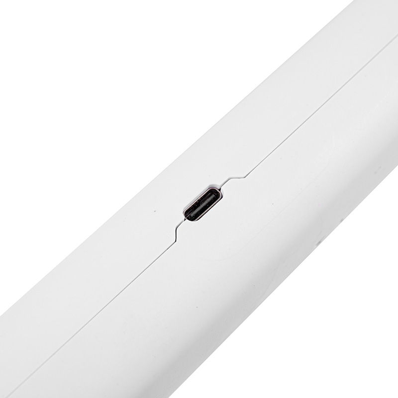 Elektrische Mückenklatsche mit elliptischem Netz und vertikaler Basis