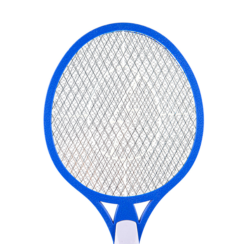 Leichte elektrische Mückenklatsche mit weißem Anti-Rutsch-Griff