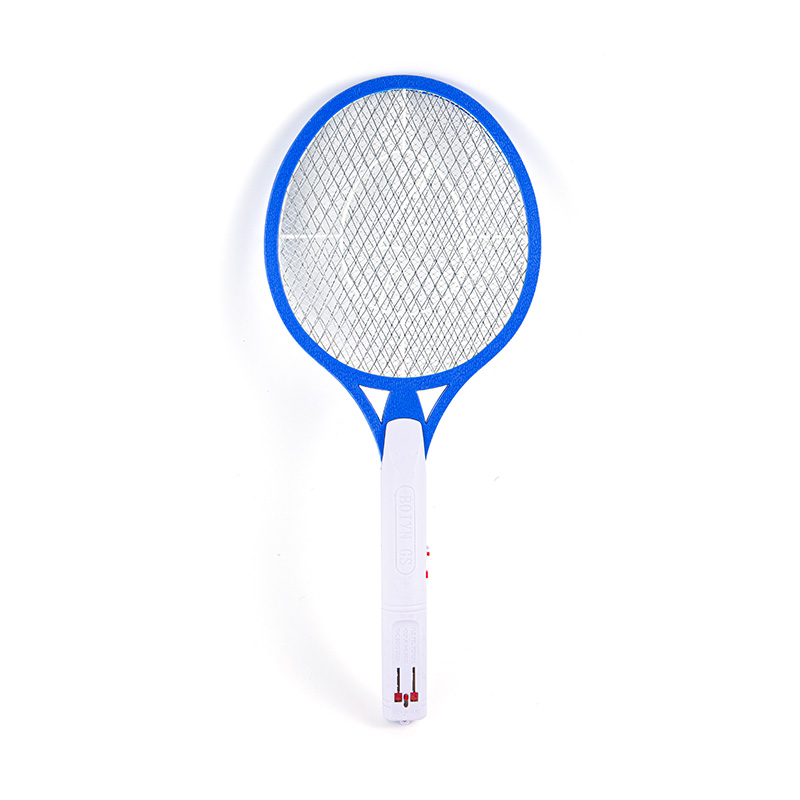 Leichte elektrische Mückenklatsche mit weißem Anti-Rutsch-Griff