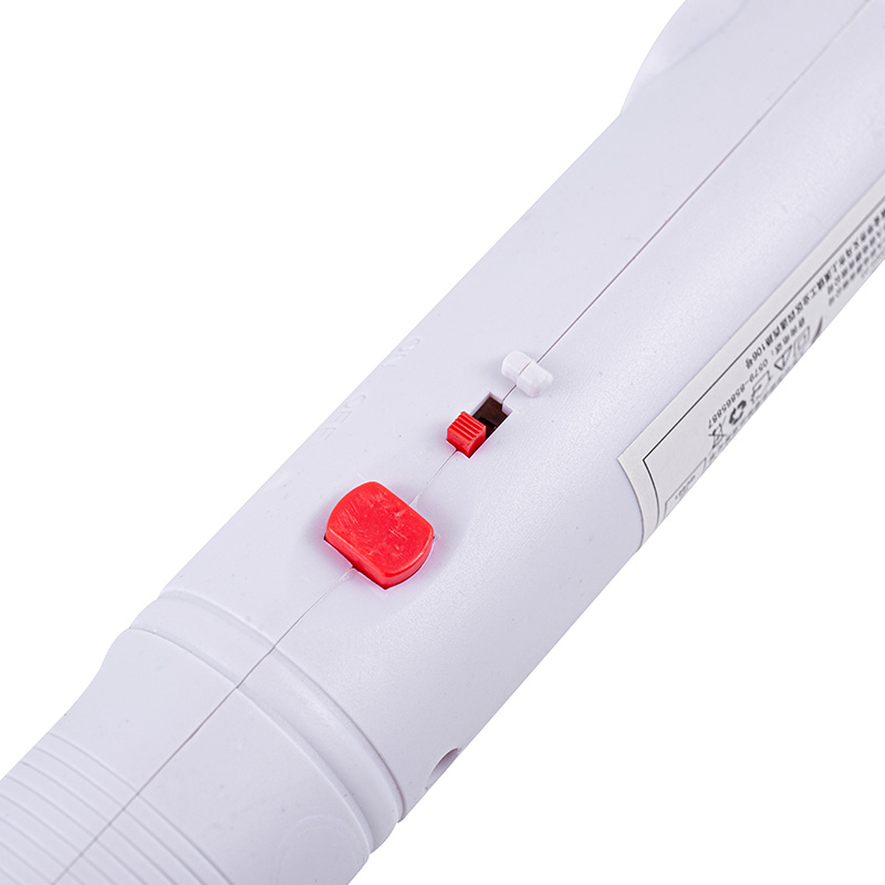 Leichte elektrische Mückenklatsche mit weißem Anti-Rutsch-Griff